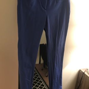 Blue dress pants. Worn once. Size 3